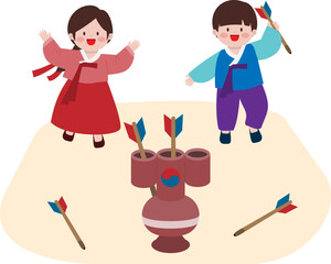 한국 전통 놀이 - 투호놀이