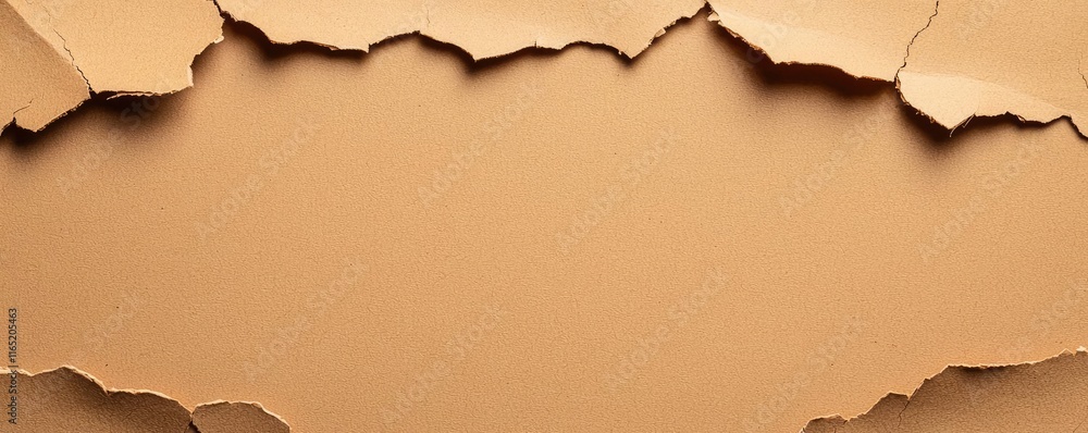 Aufkleber torn abstract background concept. torn paper with a textured background showcasing a blank space for