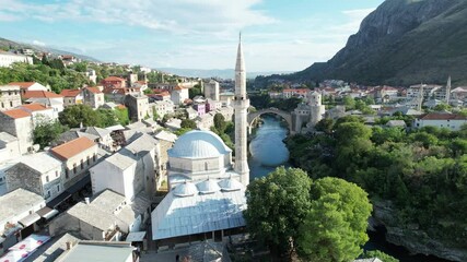 Historical Mostar City - Powered by Adobe