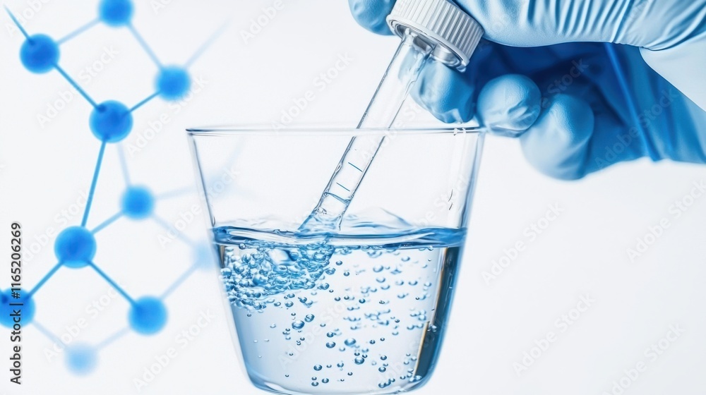 Poster laboratory experiment science lab scientific content controlled environment close-up chemical analys