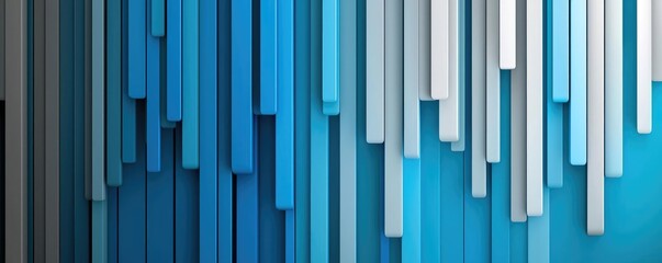 Obraz premium Noise abstract background idea. Abstract pattern featuring vertical lines in varying shades of blue and grey.