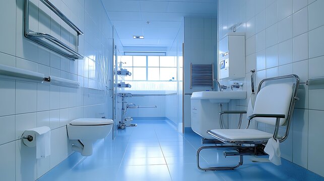 Modern Accessible Bathroom Interior Design