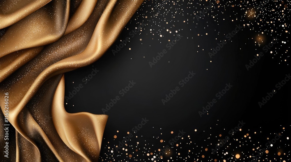 Poster sparkle abstract background idea. artistic abstract background, dynamic gloss patterns with subtle t