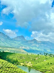 Fototapeta premium landscape in the mountains