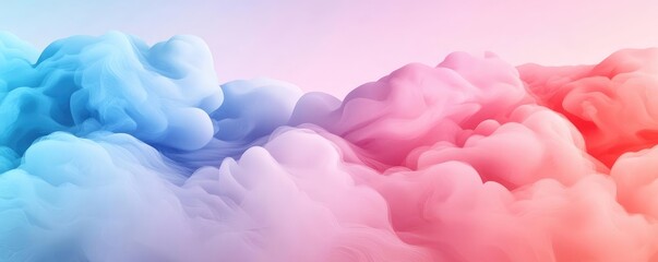 Obraz premium Droplets abstract background idea. Colorful smoke clouds blend seamlessly, creating a vibrant and artistic atmosphere.