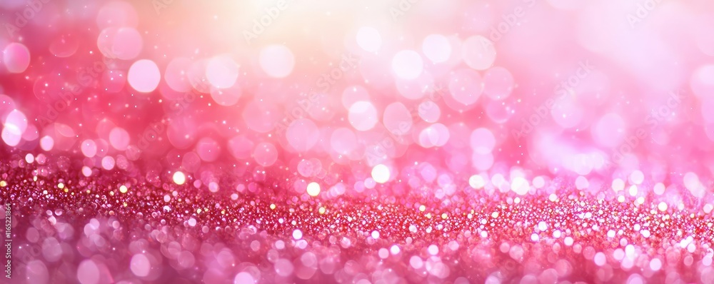 Poster sparkle abstract background idea. beautiful abstract background showcasing shimmering pink glitters 