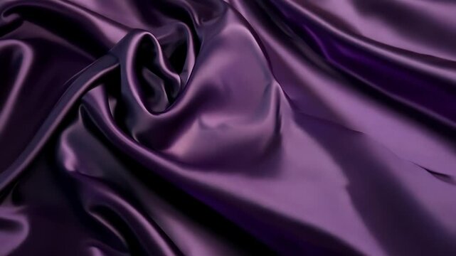 Black dark deep burgundy ruby cherry plum red abstract background. Silk satin velvet fabric. Elegant luxury rich. Curtain drapery fold line wave flow.	