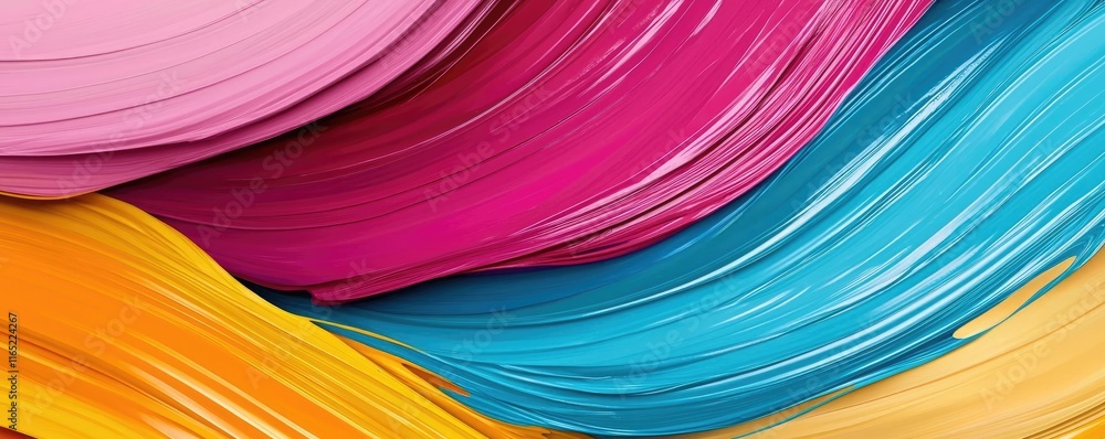 Poster graffiti abstract background concept. vibrant swirls of paint create an abstract artwork with dynami
