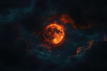 Sun shining through clouds