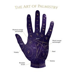 hand reading astrology