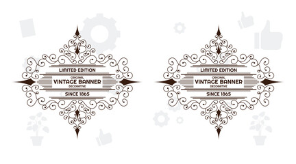 Hand Drawn vintage floral elements. Swirls, laurels, frames, arrows, leaves, feathers, dividers, branches, banners and curls.