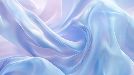 Obraz premium Abstract Blue and Purple Draped Fabric Texture