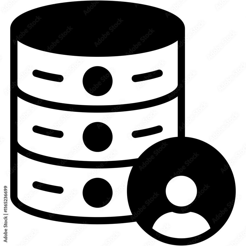 Poster database user icon