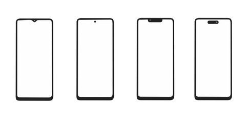 Smartphone deaign vector