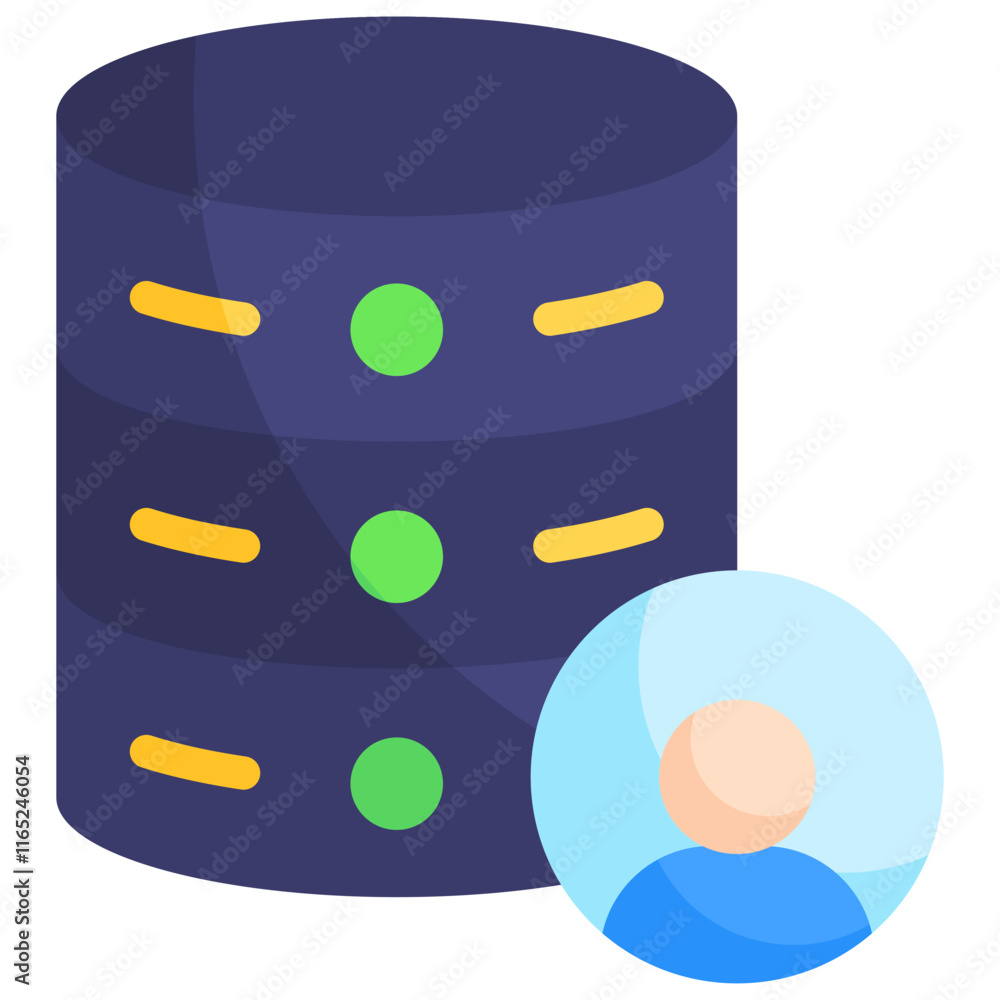 Poster database user icon