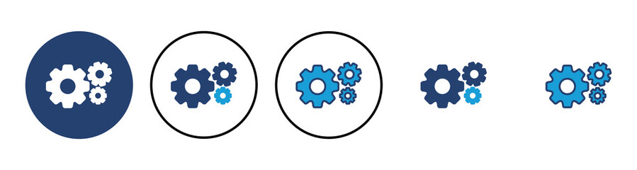 setting Icon Vector. Cog settings Icon Symbol