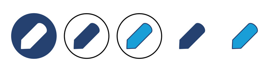 Pencil icon vector. pen symbol. edit icon vector