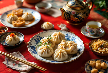 Steamed Momos: A Delicate Asian Culinary Delight