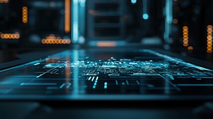 Innovative solutions development through brainstorming technology concepts in a modern workspace environment