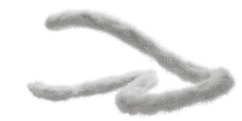 fuzzy string cut out background