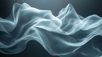 Obraz premium Elegant Draped Fabric Abstract Design