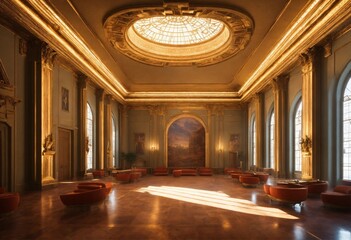 Obraz premium interior of church