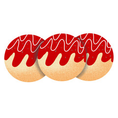 Ilustrasi donuts 