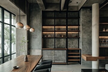 This cozy home ideas space features ambient lighting that enhances the interior of the house, creating a warm and inviting atmosphere perfect for relaxation.