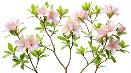 A tree with pink flowers