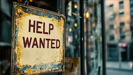 Help Wanted Sign