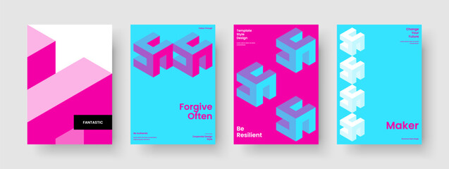 Isolated Book Cover Design. Abstract Background Template. Geometric Flyer Layout. Report. Brochure. Banner. Poster. Business Presentation. Magazine. Catalog. Handbill. Notebook. Brand Identity