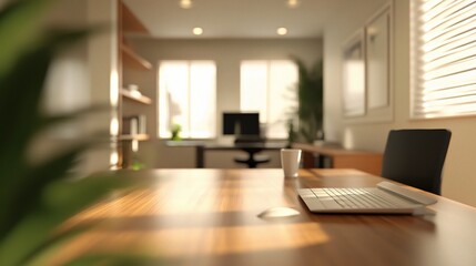 Beautiful and Inconspicuous Modern Office Interior Design