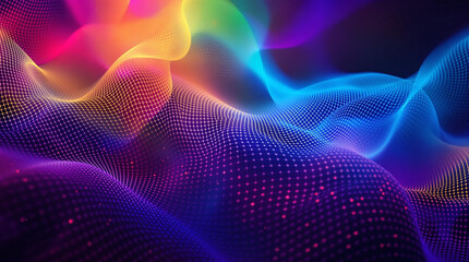 Fototapeta premium High quality abstract vibrant gradient fitness background