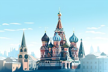 Fototapeta premium st basil cathedral