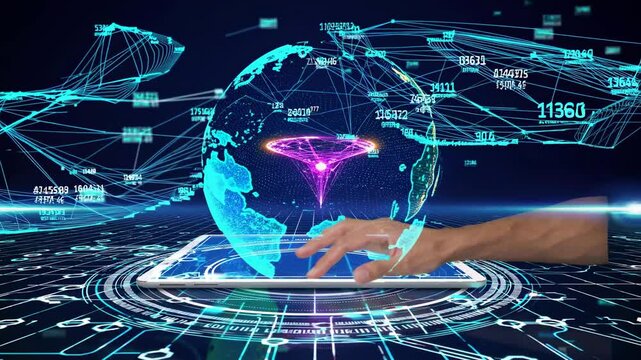 Exploring the intersection of technology and geography through digital interface and global mapping