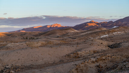 Paysage du sud tunisien