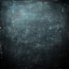 Fototapeta premium deep blackboard texture with faint chalk smudges and scratches