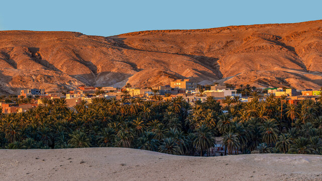 L'oasis de montagne de Tamerza en Tunisie