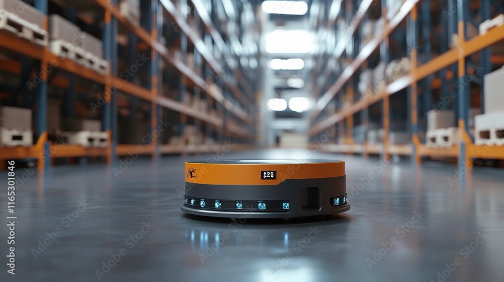 Poster advanced technology in an automated warehouse environment