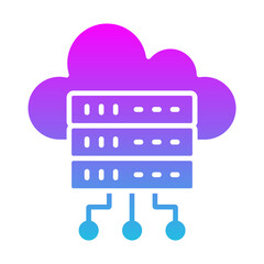 Cloud Server Icon