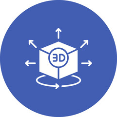 3d Model Icon