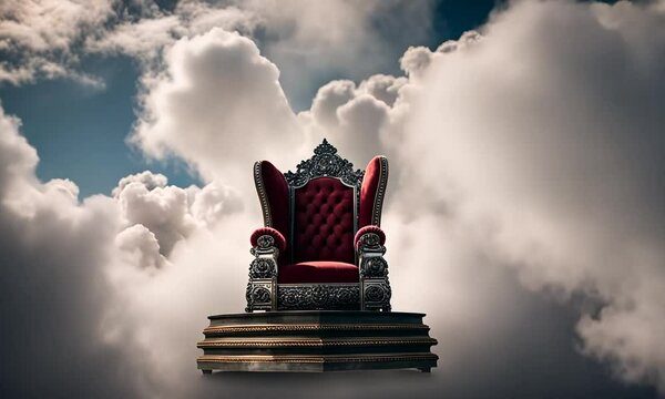 Throne in heaven.