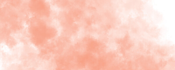 A Pastel Dream of Peachy Hues and Light Ivory Clouds Interwoven in Tranquility
