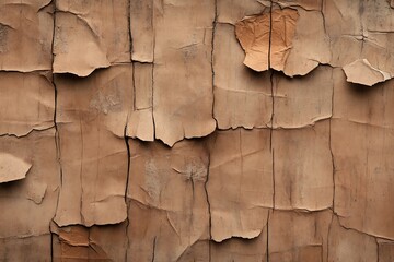 distressed cardboard texture with visible creases and natural wear