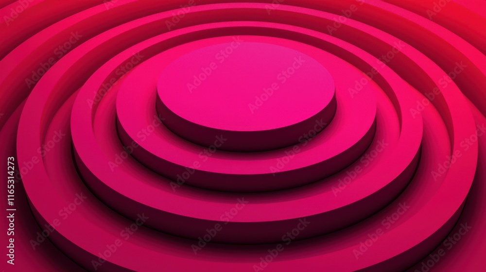 Poster dynamic circular patterns design modern graphic art digital creation abstract environment vibrant vi