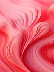 Abstract 3d Valentines day background with waves