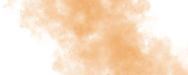Layers of soft orange mist gently fading into the infinite, dreamy horizon
