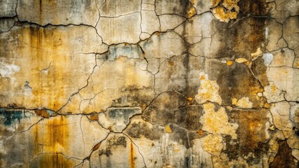Grungy Concrete Wall Texture in Drone Photography for Urban Art Backgrounds, Industrial Design, and Textured Surfaces for Creative Projects