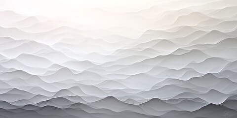 Obraz premium Smooth white gradient with a soft fade into light grey edges