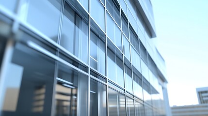 Contemporary Architectural Design with Sleek Exterior and Glass Windows